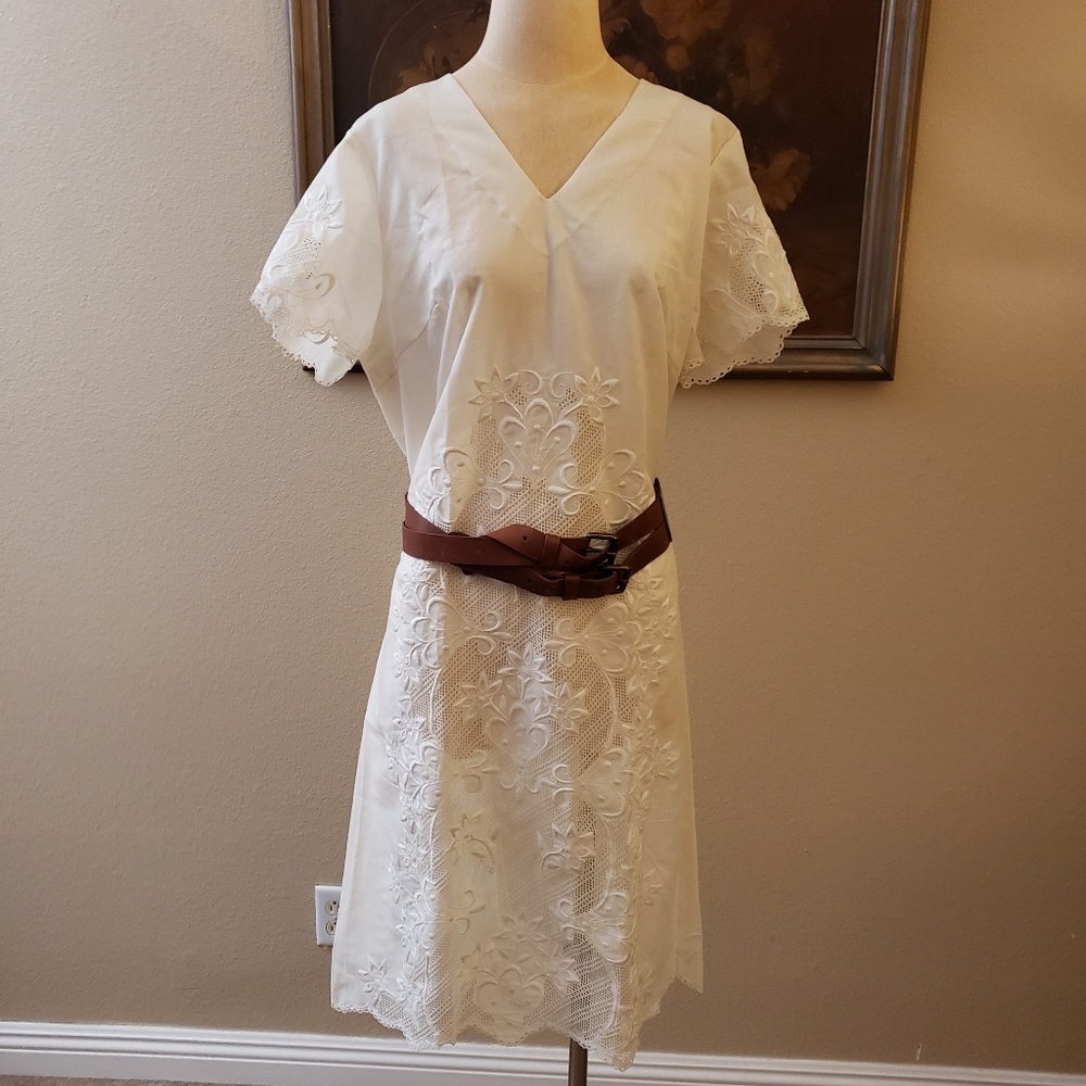 Vintage Boho Lace Dress